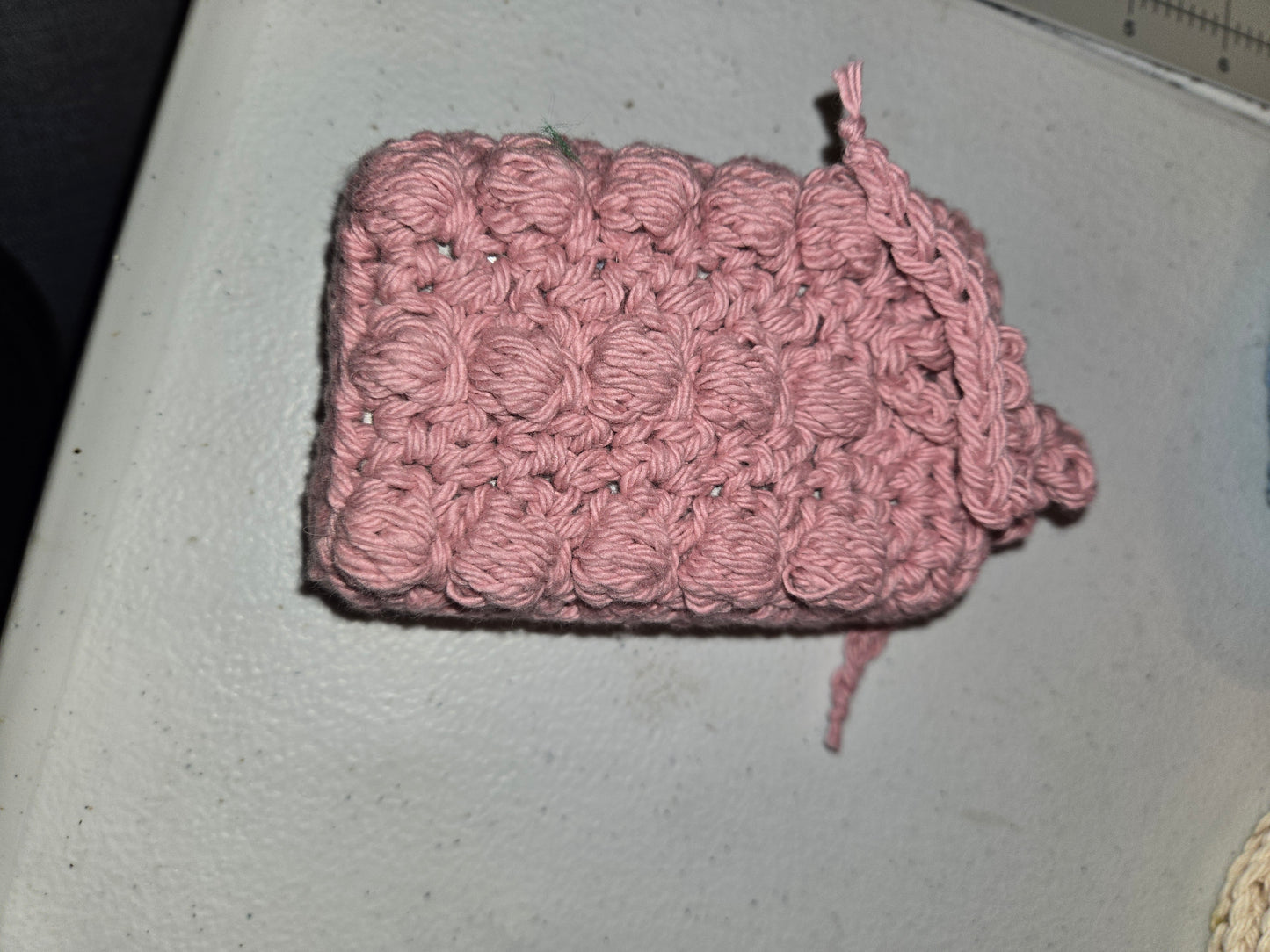 Crochet Soap Savers, with bar soap