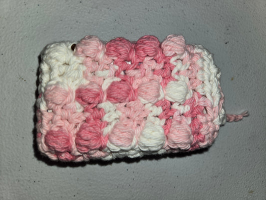 Crochet Soap Savers, with bar soap