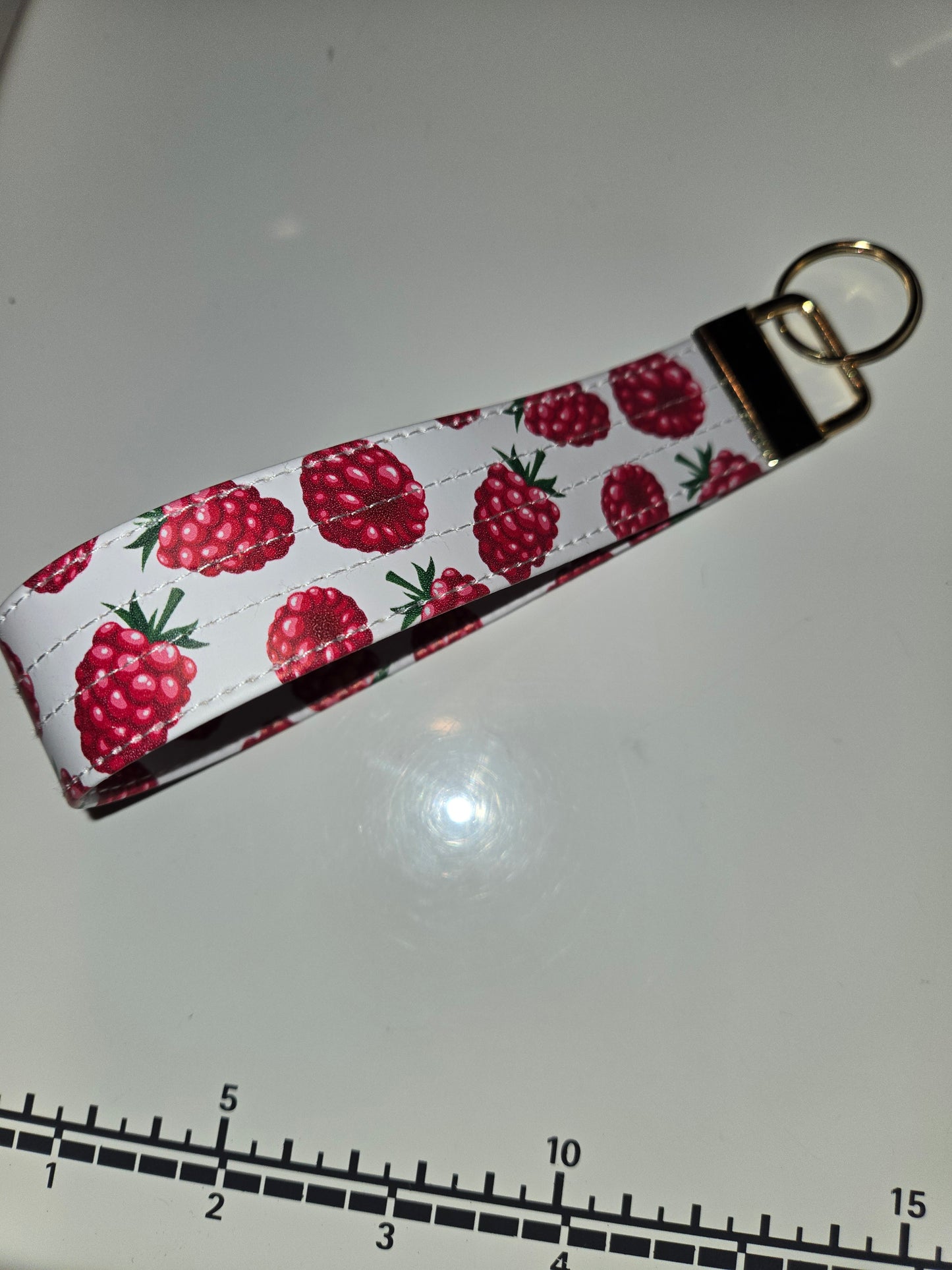 Faux Leather Wristlet