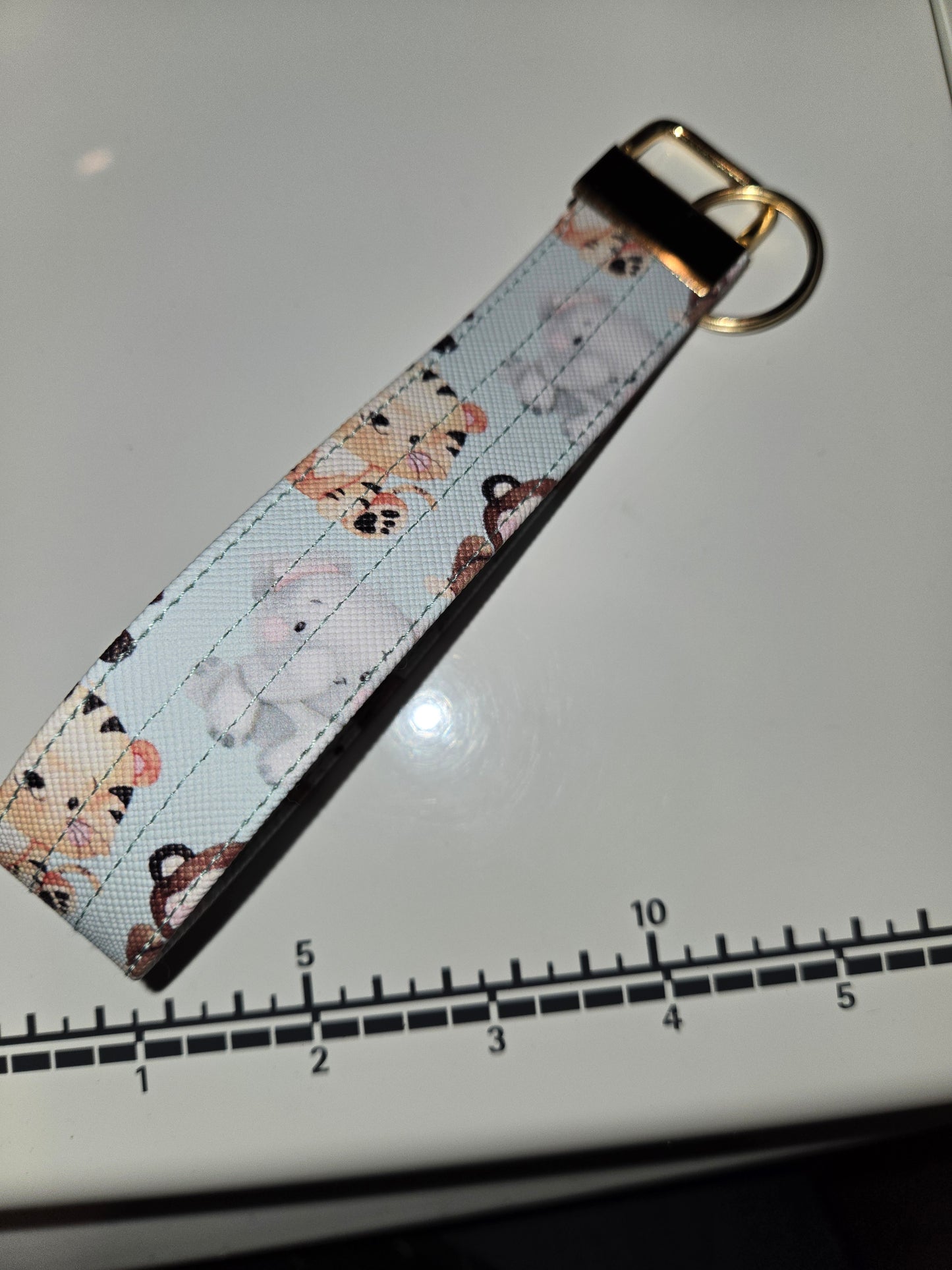 Faux Leather Wristlet