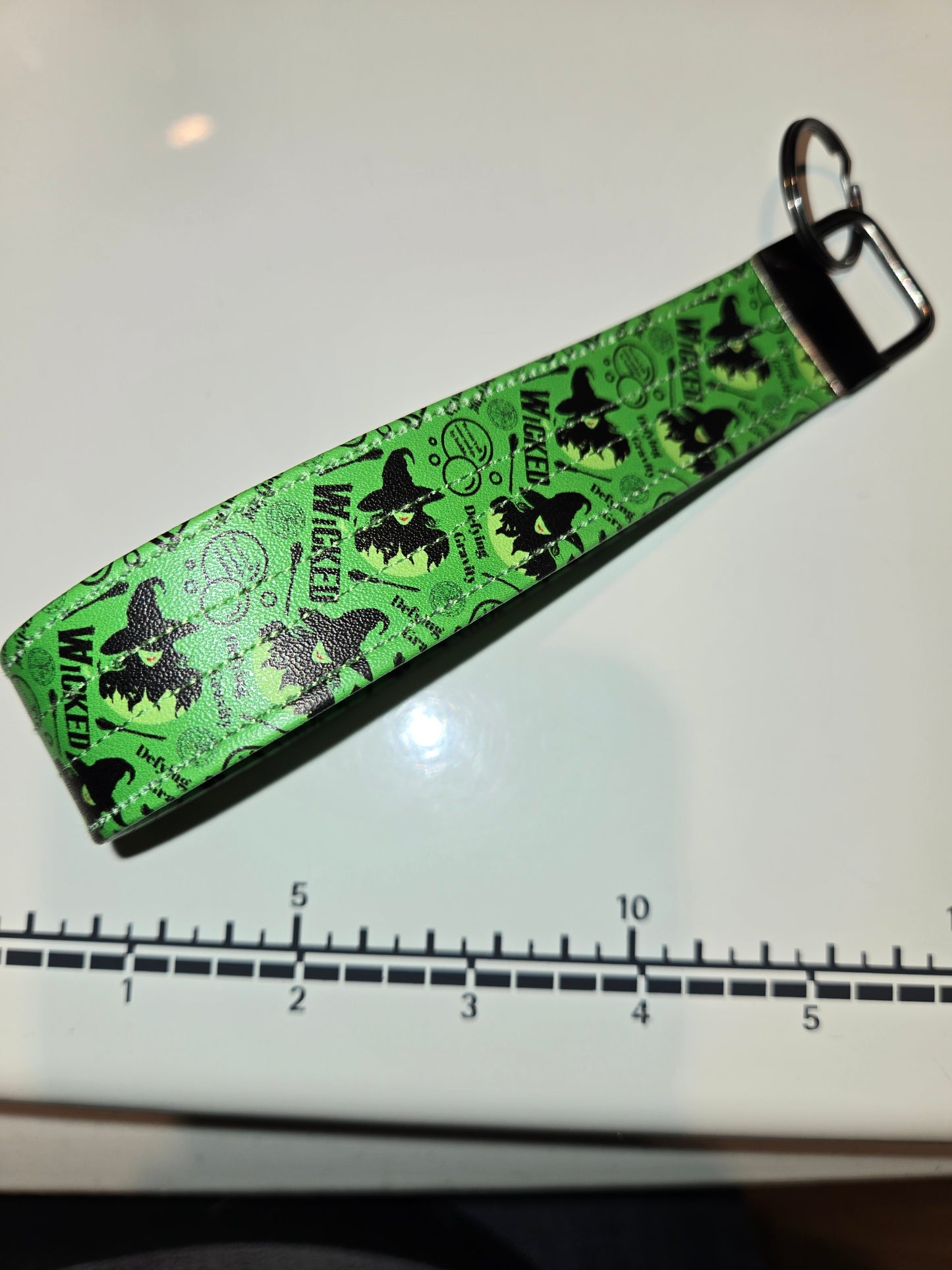 Faux Leather Wristlet