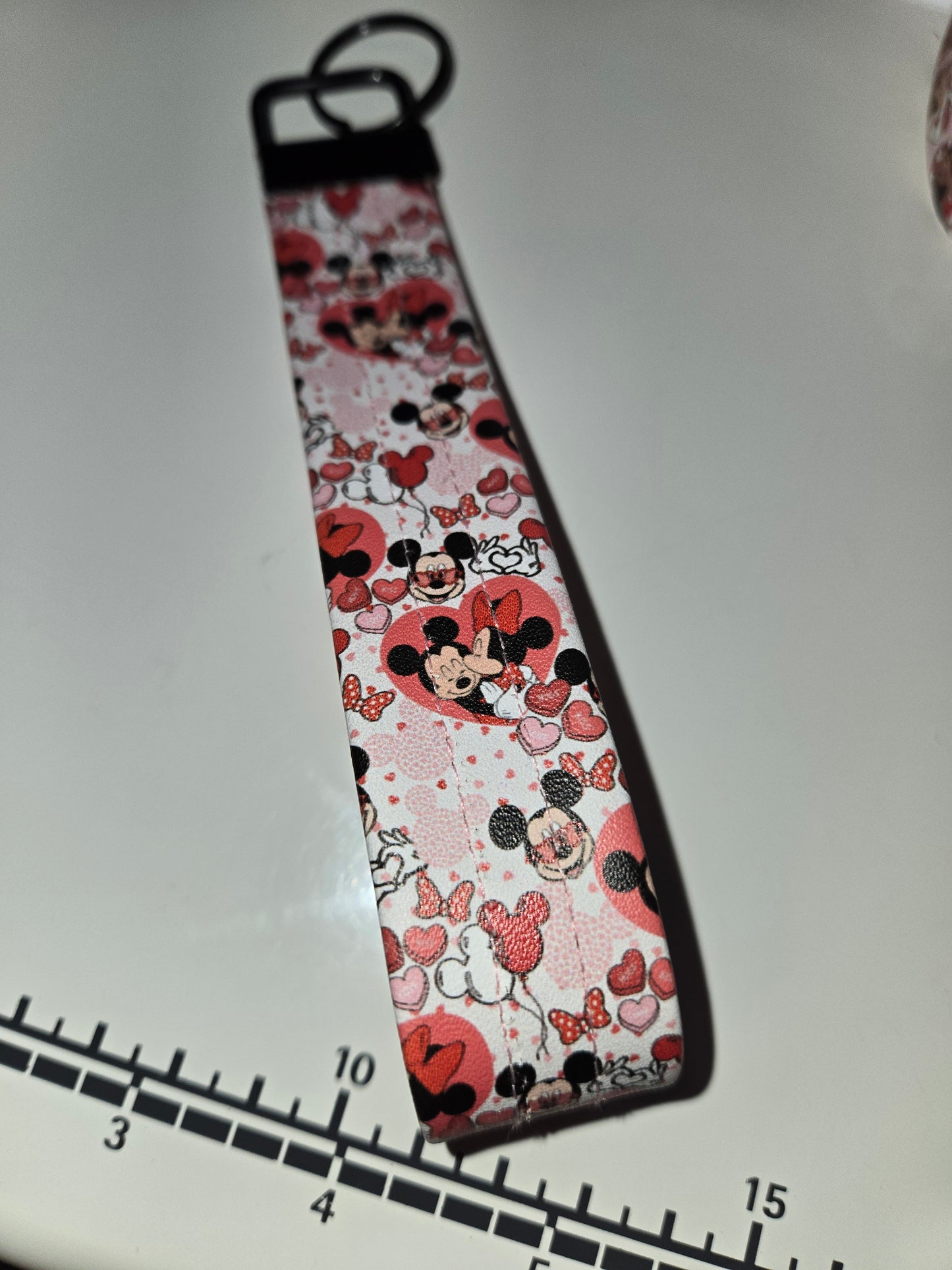 Faux Leather Wristlet