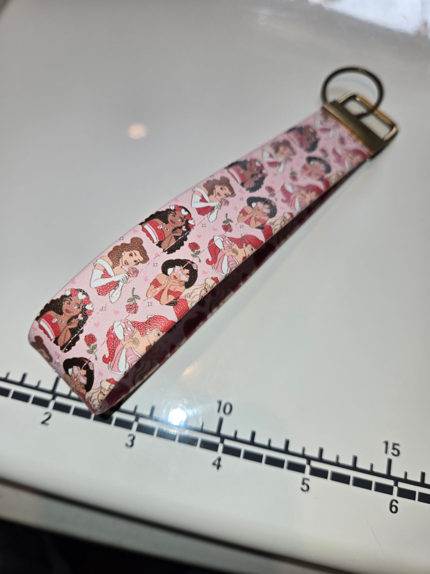Faux Leather Wristlet